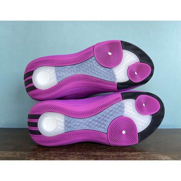 Adidas Harden Vol. 8 "Purple Burst" Basketball Shoes Men's Sz 8/Women's 9 IG6647 - Picture 9 of 11